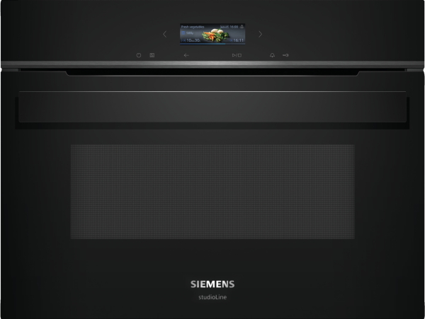 Siemens CE932GXB1 - iQ700, Mikrowelle, Schwarz, 60 x 45 cm, 5 Jahre Garantie!